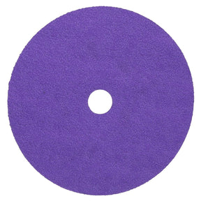 3M 1187C Cubitron Fibre Disc, Center Hole, Precision Shaped Ceramic, 60+, Purple, 9-1/8 in x 7/8 in, Die 912J (7100349569) (100 Pack)