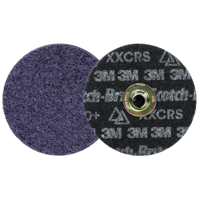 3M HD-DN Scotch-Brite Precision Heavy Duty Surface Conditioning TN Quick Change Disc, X-Extra Coarse 60+, 5 in (7100358885) (50 Pack)