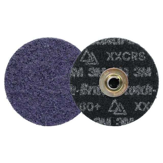 3M HD-DN Scotch-Brite Precision Heavy Duty Surface Conditioning TN Quick Change Disc, X-Extra Coarse 60+, 4-1/2 in (7100358889) (50 Pack)