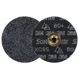 3M HD-DN Scotch-Brite Precision Heavy Duty Surface Conditioning TN Quick Change Disc, Extra Coarse 80+, 5 in (7100358892) (50 Pack)