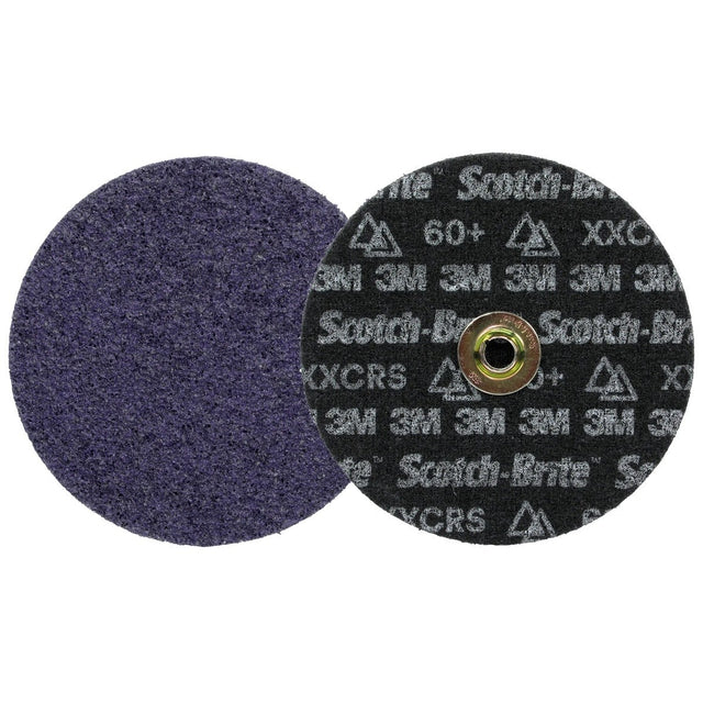3M HD-DN Scotch-Brite Precision Heavy Duty Surface Conditioning TN Quick Change Disc, X-Extra Coarse 60+, 7 in (7100358895) (25 Pack)