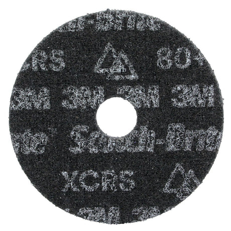 3M HD-DH Scotch-Brite Precision Heavy Duty Surface Conditioning Disc, Extra Coarse 80+, 4-1/2 in x 7/8 in (7100359465) (50 Pack)