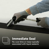 3M 4411B+ Extreme Sealing Tape, Black, 2 in x 36 yd (7100359732) (6 Pack) - 4