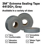 3M 4412G+ Extreme Sealing Tape, Gray, 3 in x 18 yd (7100360887) (3 Pack) - 6