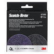 3M Scotch-Brite Precision Heavy Duty Surface Conditioning TN Quick Change Disc Trial Pack, HD-DN, Assorted XCRS 80 Plus and XXCRS 60 Plus, Purple, 4.5 in (7100371492)  - (10Pack)
