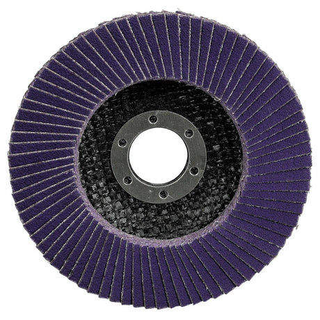 3M 1169F Cubitron 3 Flap Disc, 80+, T29-Conical, 4-1/2 in x 7/8 in (7100380288) (10 Pack) - 2