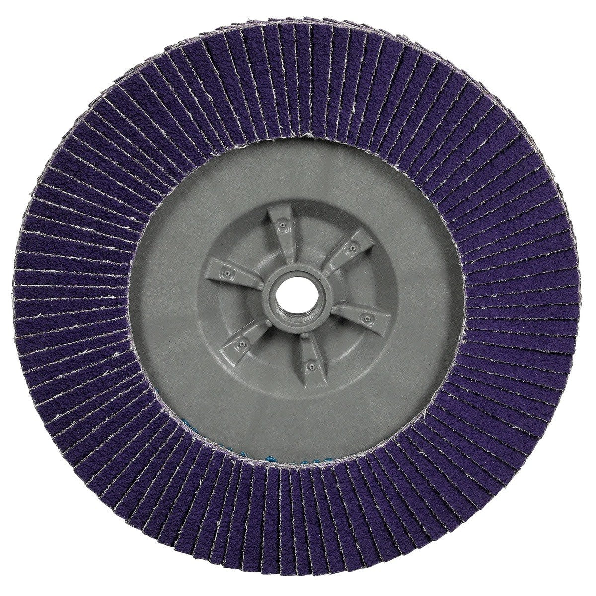 3M 1169F Cubitron 3 Flap Disc, 60+, T27-Flat Quick Change Plastic, 6 in x 5/8 in-11 (7100380505) (5 Pack) - 2