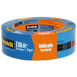 3M 79748 1" x 60 Yard Blue Painters Tape Delicate Surfaces (2080EL)