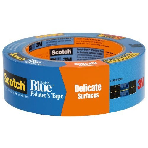 3M 79748 1" x 60 Yard Blue Painters Tape Delicate Surfaces (2080EL)