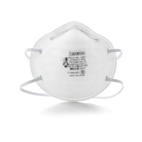 3M 7023 8200 Particulate Respirator N95 Cup Style Disposable White (7000052787) (20 Pack)