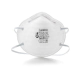 3M 7023 8200 Particulate Respirator N95 Cup Style Disposable White (7000052787) (20 Pack)