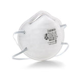 3M 7023 8200 Particulate Respirator N95 Cup Style Disposable White (7000052787) (20 Pack) - 2