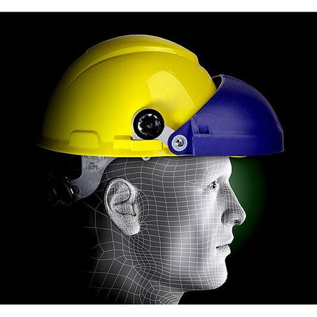 3M Cap Mount Hard Hat Headgear H18, Blue (7000002291) (10 EA/Case) - 3