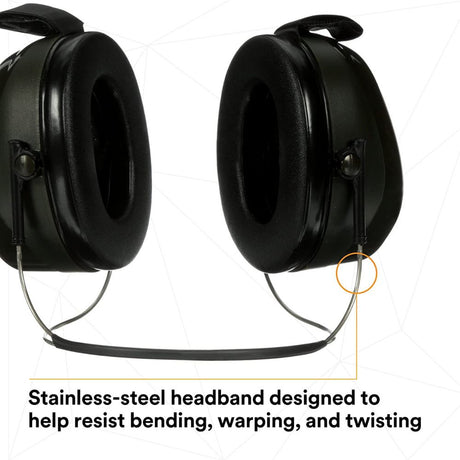 3M H7B PELTOR Optime 101 Behind-the-Head Earmuffs, 26 dB NRR (7000002329) - 4