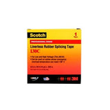 3M 130C 130C-3/4X30FT Scotch Linerless Rubber Splicing Tape, 3/4 in x 30 ft, Black (7000006085) - 2